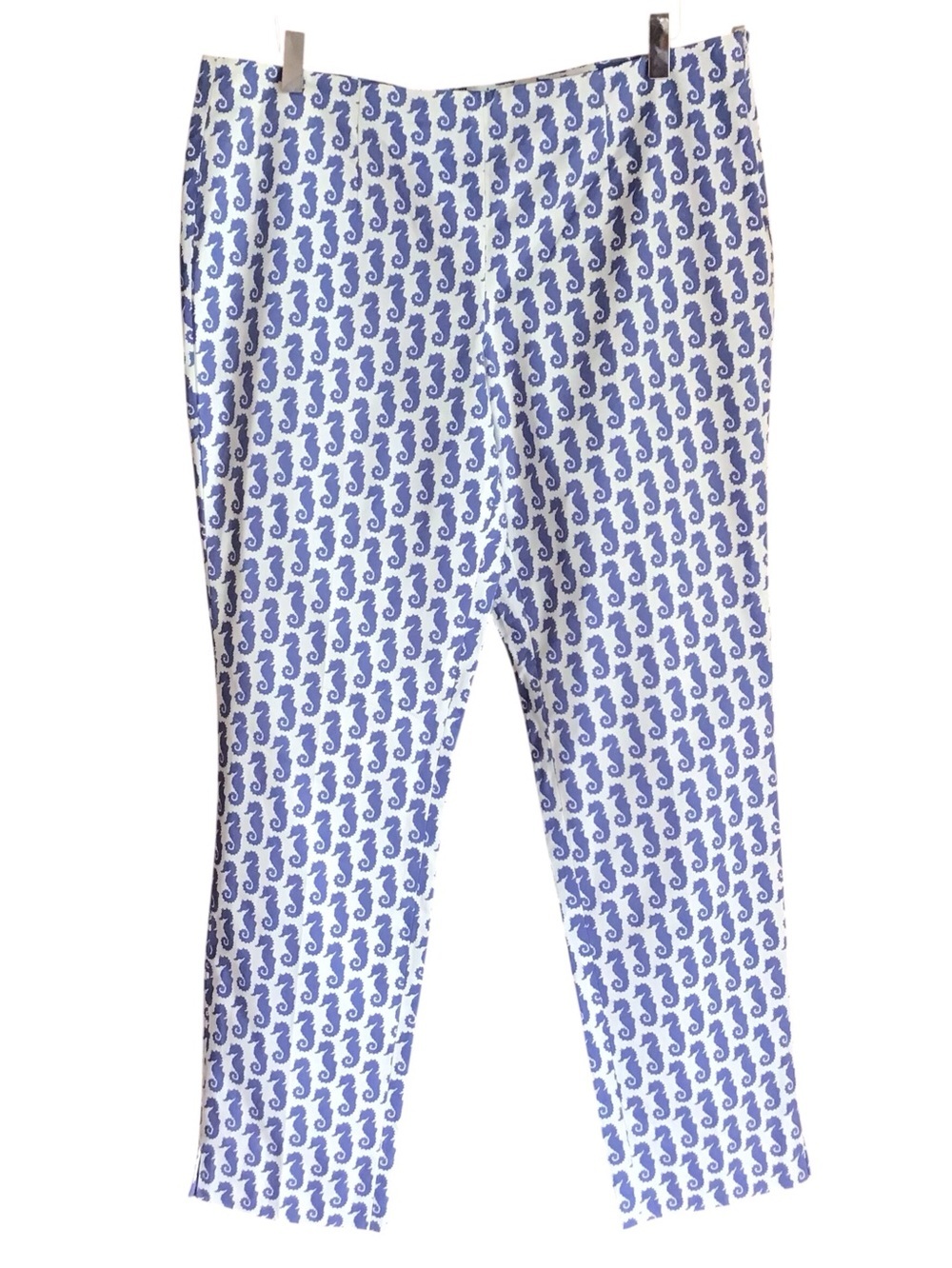 Brooks Brothers Natalie Fit Seahorse Print Pants